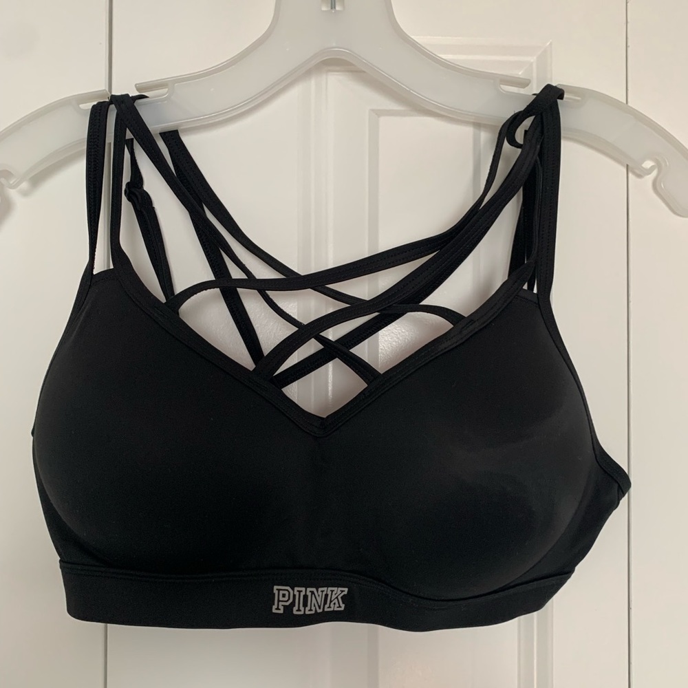 Pink by Victoria’s Secret Black Ultimate Push-up.  Size Med.